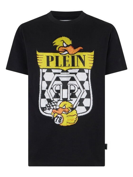 PHILIPP PLEIN PHILIPP PLEIN T-Shirt 31691 Czarny Regular Fit