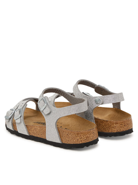 Birkenstock Birkenstock Sandały Kumba 1030536 D Srebrny