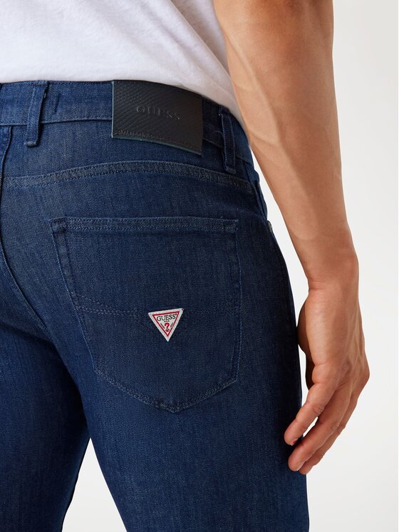 Guess Guess Jeansy 177437 Modrá Slim Fit