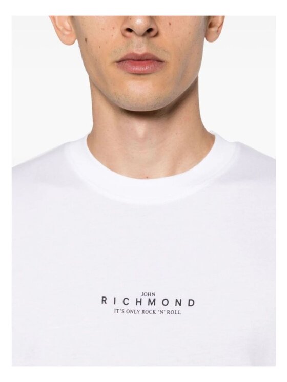 John Richmond John Richmond T-shirt T-shirt da uomo John Richmond Bianco Regular Fit