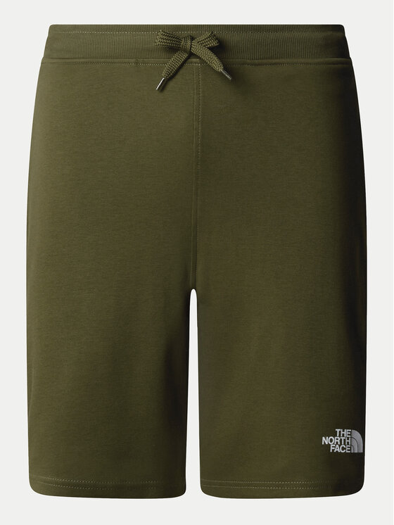The North Face The North Face Pantaloni scurți sport Graphic NF0A3S4F Verde Regular Fit