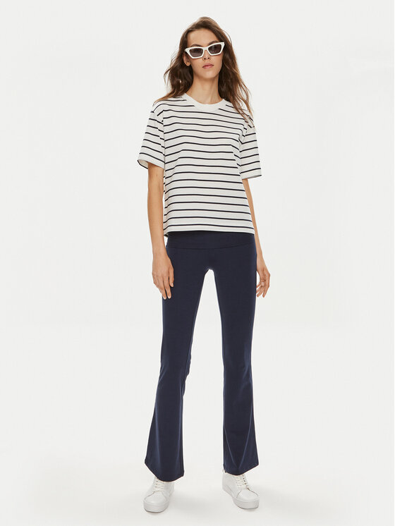 Gina Tricot Gina Tricot Футболка 23352 Білий Relaxed Fit