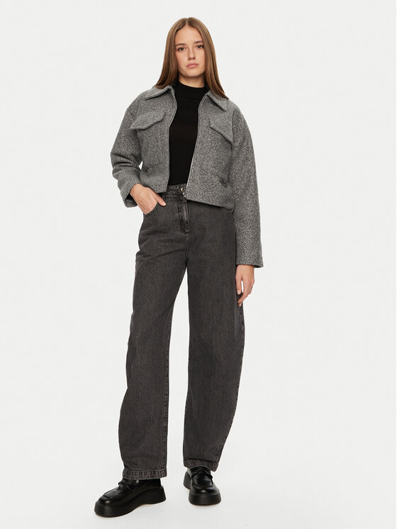 Brave Soul Brave Soul Prijelazna jakna LJK-IZAI Siva Regular Fit