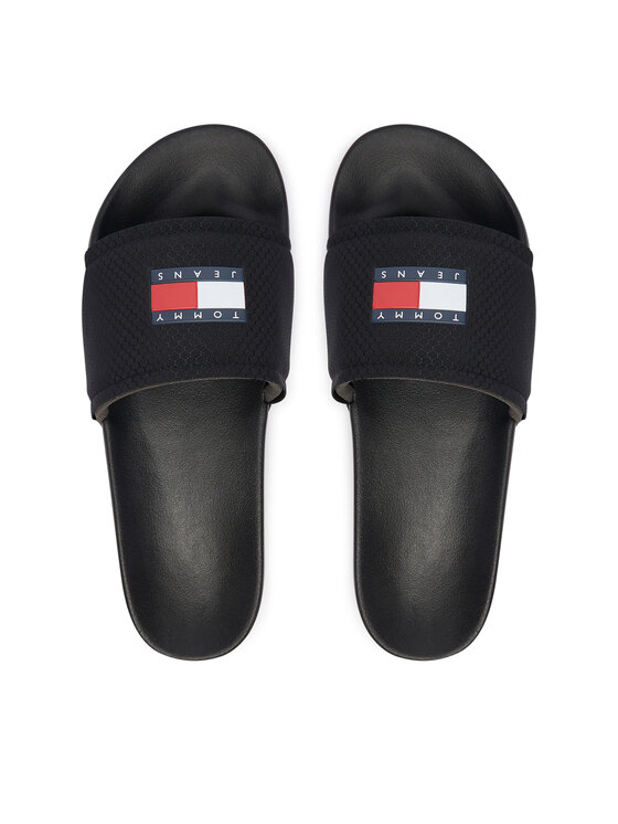 Tommy Jeans Tommy Jeans Шльопанці Tjm Pool Slide EM0EM01673 Чорний