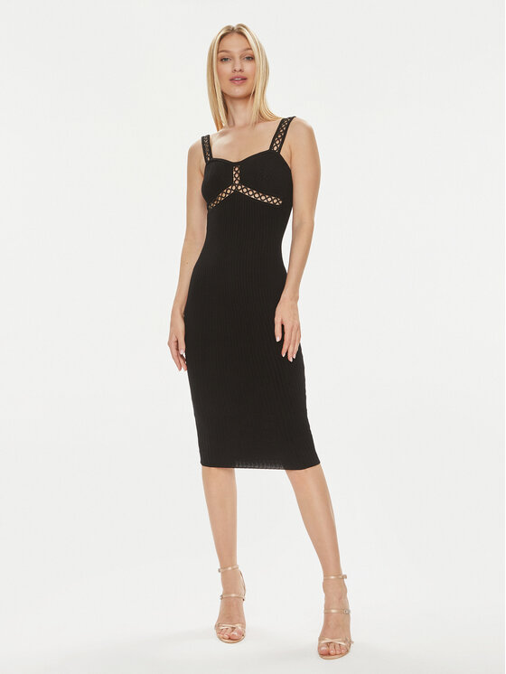 Marciano Guess Marciano Guess Džemper haljina 4GGK25 5634Z Crna Bodycon Fit