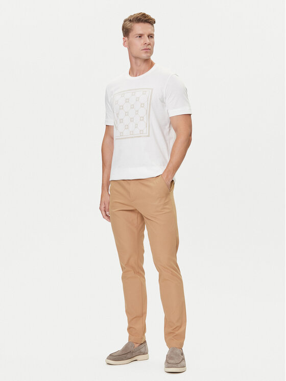 JOOP! JOOP! T-Shirt 17 JJ-21Bajo 30047429 Beżowy Modern Fit