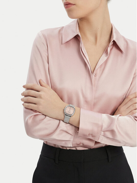 Casio Casio Zegarek LTP-B166D-4AVEF Srebrny