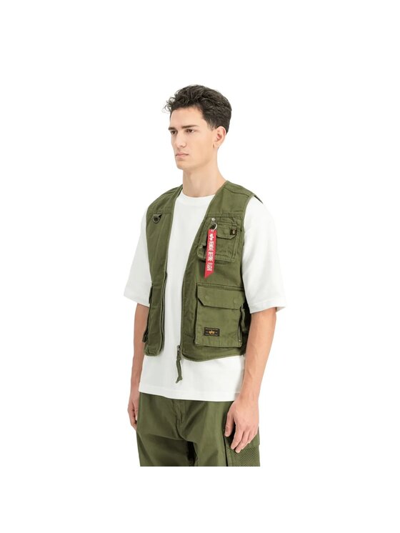 Alpha Industries Alpha Industries Vesta AI.266109 Zelená Oversize