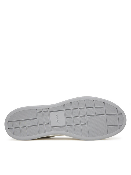 Calvin Klein Calvin Klein Sneakers Basket Cupsole Laceup Lth Ml YM0YM01460 Alb