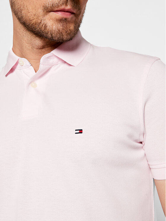 Tommy Hilfiger Tommy Hilfiger Polo särk 1985 MW0MW17770 Roosa Regular Fit