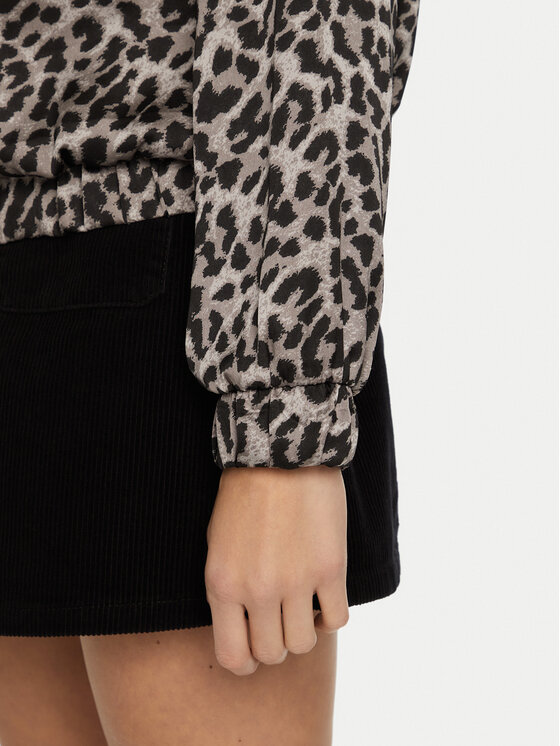 Vila Vila Bomber jakna Birch 14109235 Siva Regular Fit
