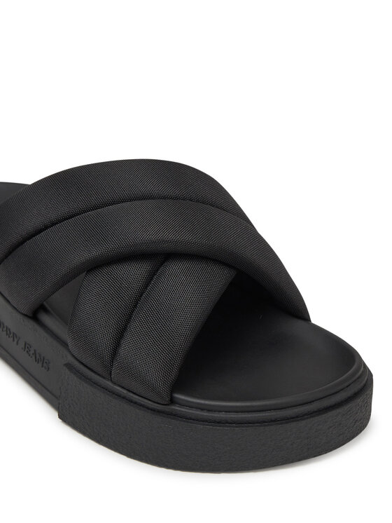 Tommy Jeans Tommy Jeans Klapki Tjw Flatform Sandal EN0EN02775 Czarny