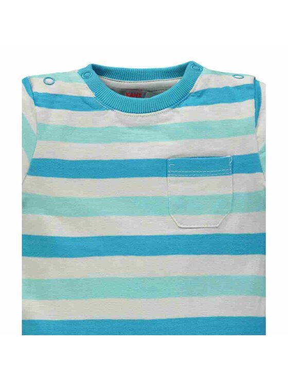 Kanz Kanz T-Shirt 1832523-0001 Szary Basic Fit