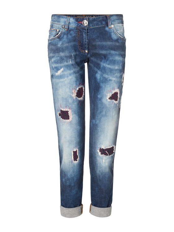 PHILIPP PLEIN PHILIPP PLEIN Džínsy 30801 Sivá