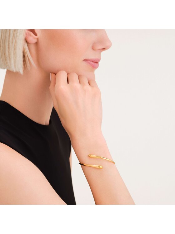 Rosefield Rosefield Bransoletka Bangle Collection Złoty