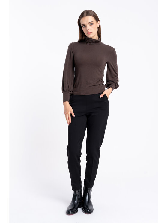 CLICK CLICK Rolák 10-6941 Hnědá Regular Fit