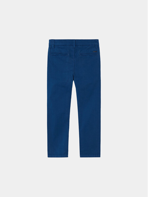 Mayoral Mayoral Pantaloni di tessuto 512 Blu scuro Regular Fit