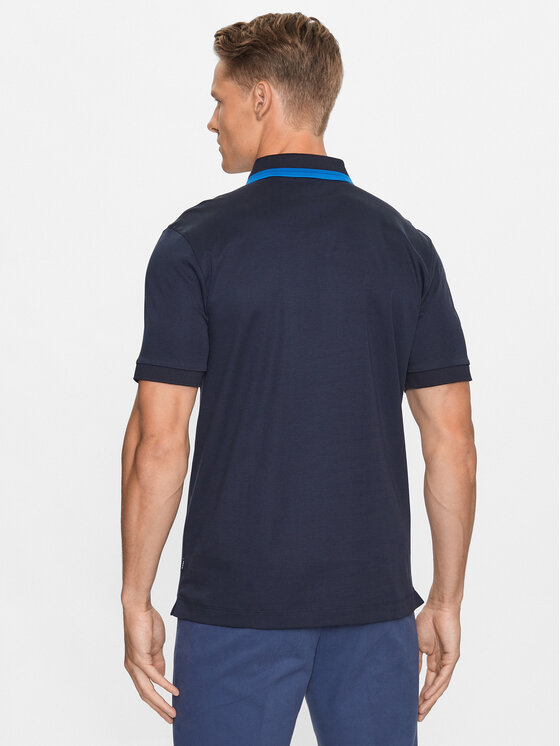 BOSS Boss Polokošeľa 50494662 Tmavomodrá Slim Fit