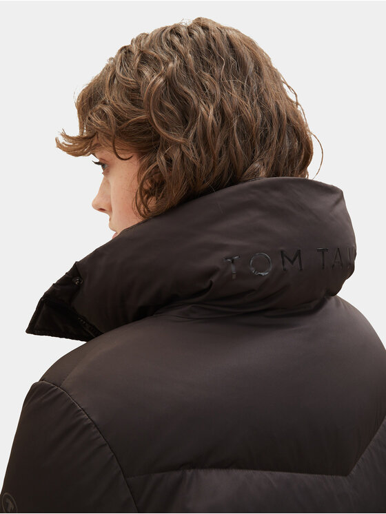 Tom Tailor Tom Tailor Μπουφάν πουπουλένιο 1037572 Μαύρο Regular Fit