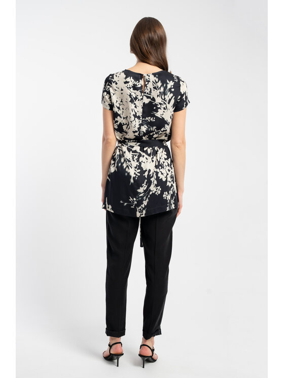 CLICK CLICK Τουνίκ 10-6847 Μαύρο Relaxed Fit
