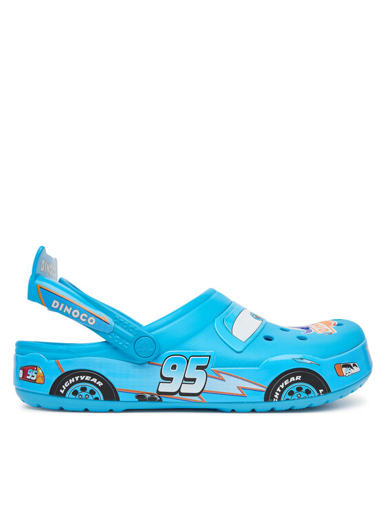 Crocs Crocs Klapki Lightnong Mcqueen Dinaco Crocband 213582 Niebieski