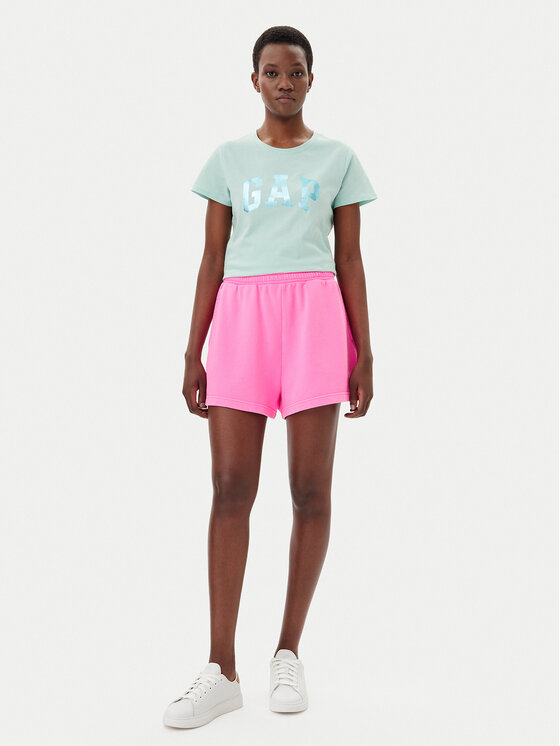 Gap Gap Tricou 729555-13 Verde Regular Fit