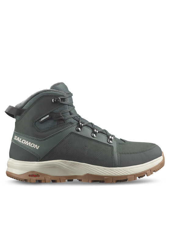 Salomon Chaussures de trekking Outchill Thinsulateâ¢ Waterproof L47328100 Vert