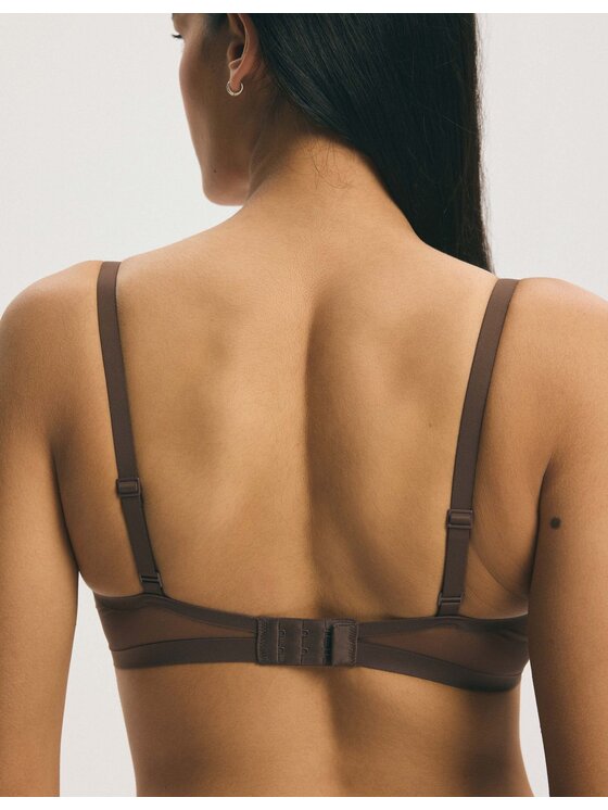 Esotiq Esotiq Biustonosz push-up 44760 Brązowy