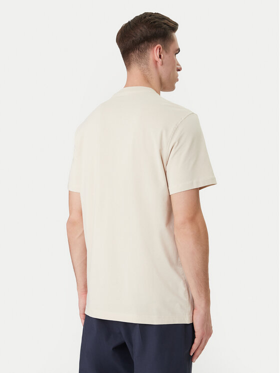 Guess Guess T-Shirt M6GI16 K3032 Beżowy Regular Fit