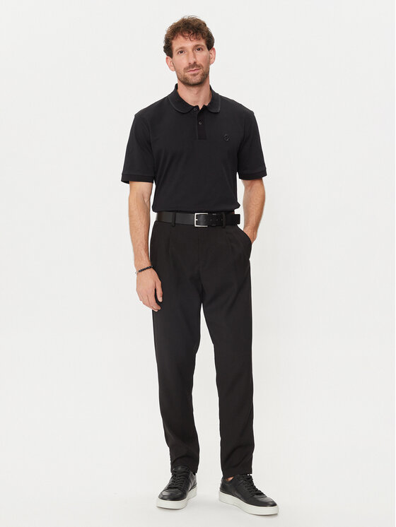 BOSS Boss Polo Parlay 210 50512112 Crna Regular Fit