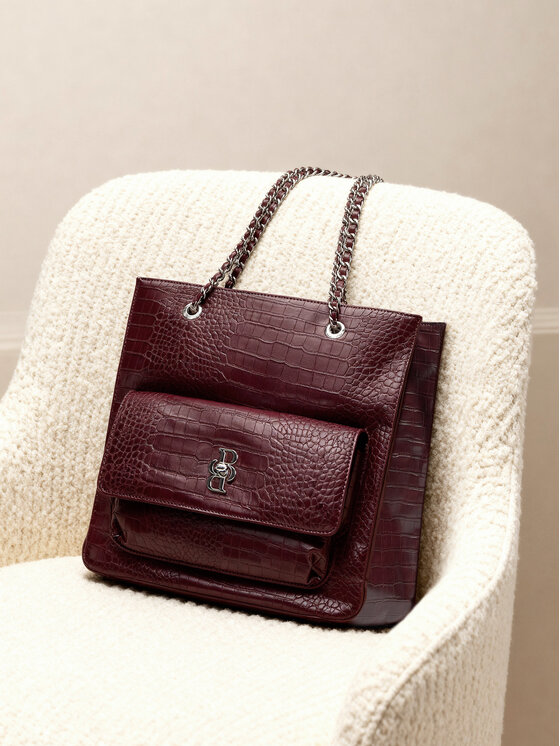 Badura Badura Ročna torba C-ALANA-LDA7976 Bordo rdeča