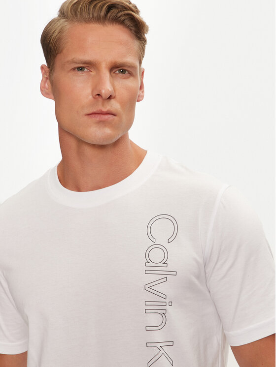 Calvin Klein Performance Calvin Klein Performance T-shirt 00GMF4K113 Bijela Regular Fit