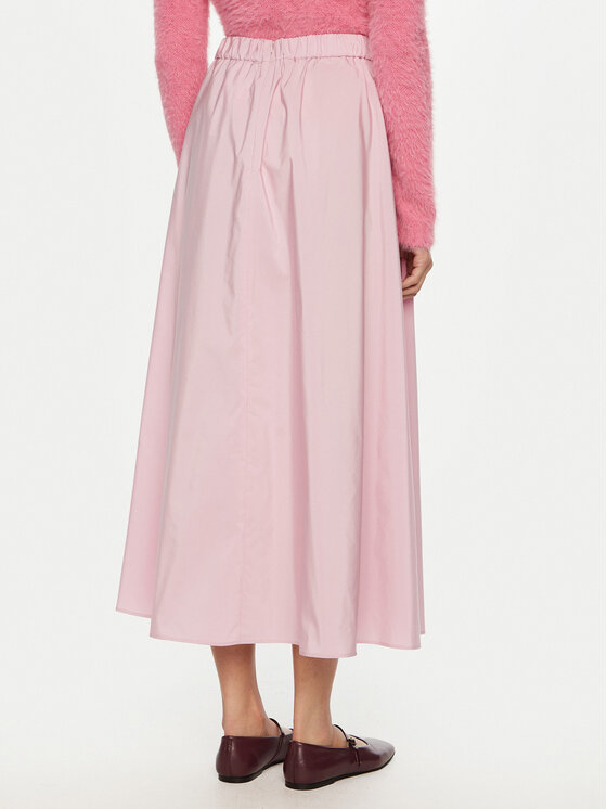 Weekend Max Mara Weekend Max Mara Trapez suknja Curvato 2515101011 Ružičasta Regular Fit