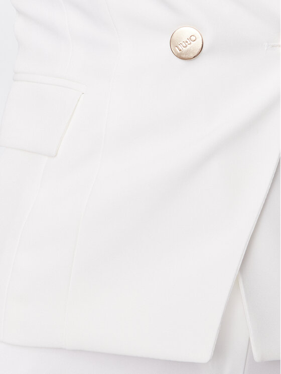 Liu Jo Liu Jo Giacca da abito CA3044 T2200 Bianco Regular Fit