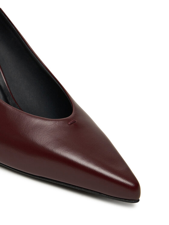 Max Mara Max Mara Pantofi cu toc subțire 2524526171600 Vișiniu