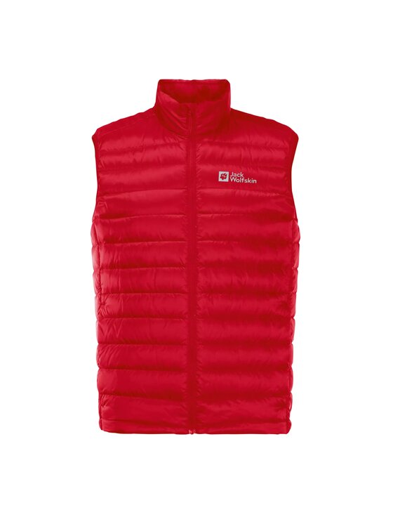 Jack Wolfskin Jack Wolfskin Kamizelka 1207011_2206 Czerwony Regular Fit