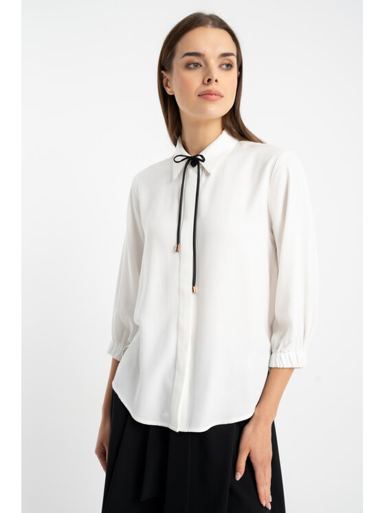 CLICK CLICK Πουκάμισο 10-6918 Λευκό Regular Fit