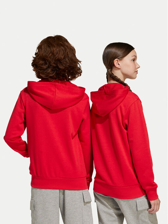 adidas adidas Mikina Essentials JE1389 Červená Regular Fit