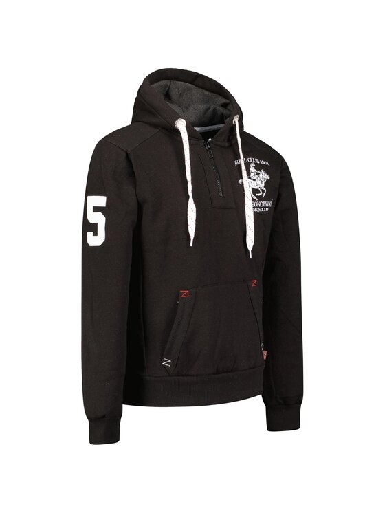 Geographical Norway Geographical Norway Bluza WW4783H/GNO-Black Czarny Regular Fit
