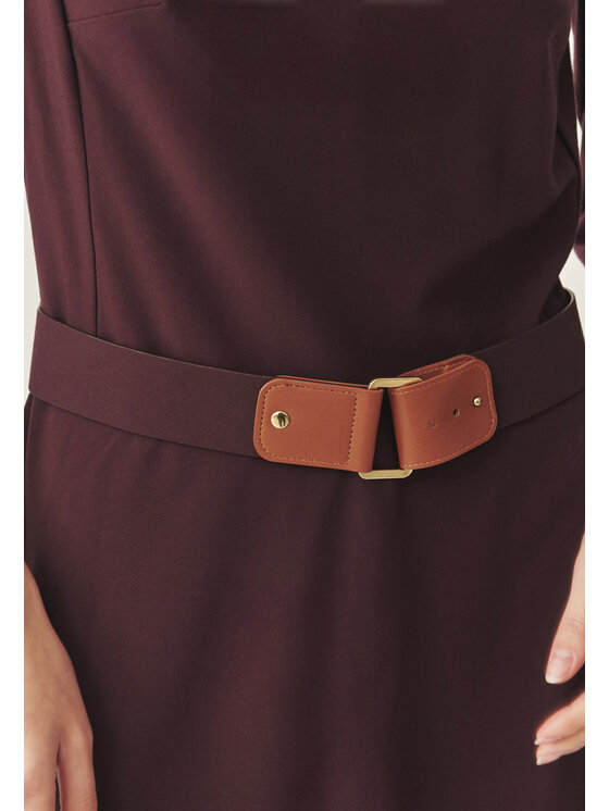TATUUM TATUUM Sukienka codzienna ANAKO Fioletowy Flare Fit