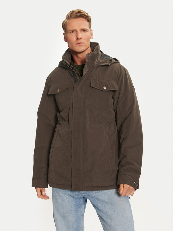Wrangler Zimné bundy 112358096 Hnedá Regular Fit