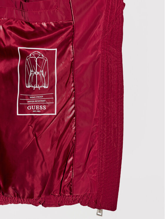 Guess Guess Зимно яке Bella W1BL13 WE4D2 Бордо Slim Fit