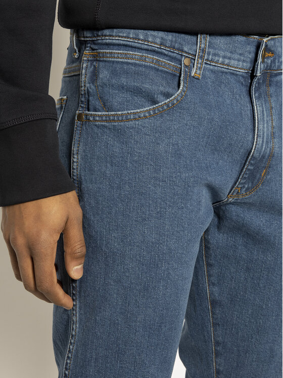 Wrangler Wrangler Jeans Larstone W18SHR36B 112127512 Blu scuro Slim Tapered Fit