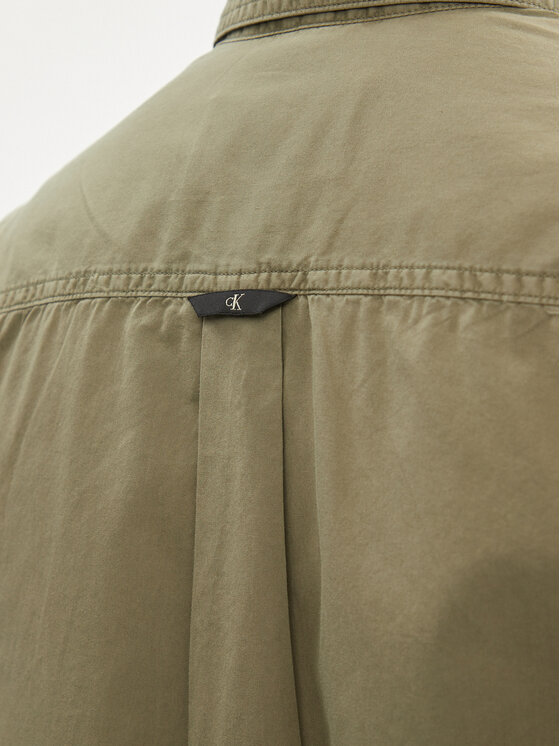 Calvin Klein Jeans Calvin Klein Jeans Koszula J30J325772 Zielony Regular Fit