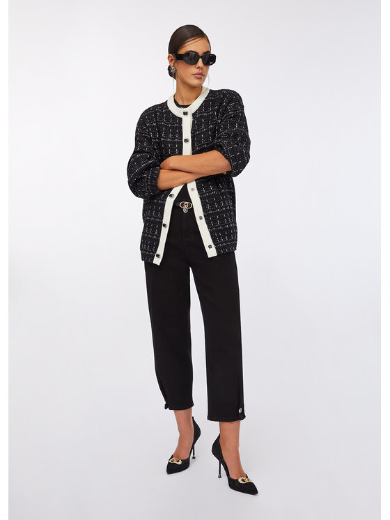 Liu Jo Liu Jo Giacca da donna MF5370MA25RP9017 Nero Loose Fit