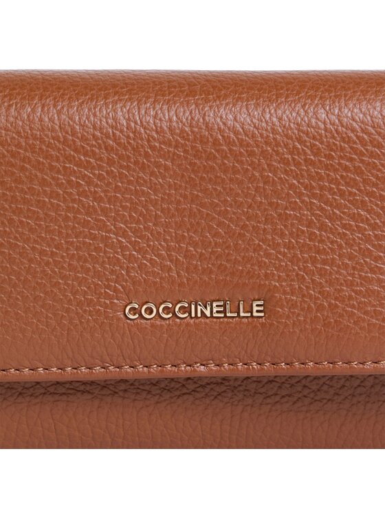Coccinelle Coccinelle Portafoglio Metallic 3 Marrone