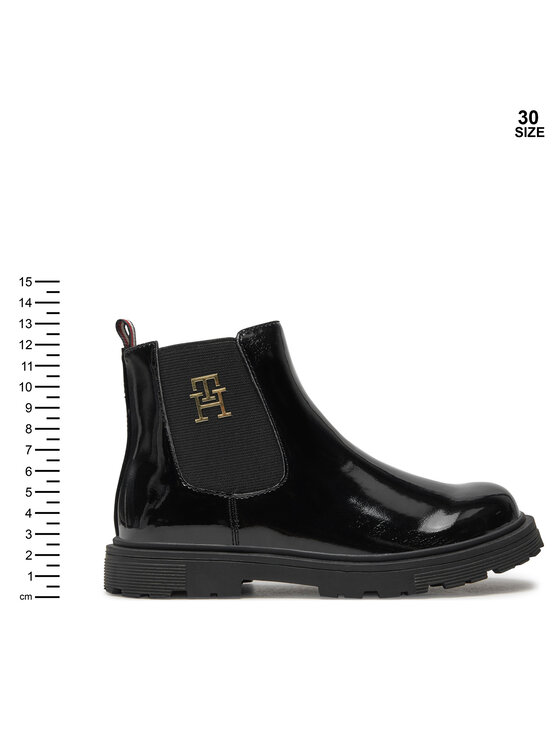 Tommy Hilfiger Tommy Hilfiger Μποτάκια Chelsea Boot T1A5-33563-0343 S Μαύρο