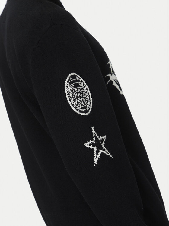 Vans Vans Pulover Metal Arch VN000KUU Negru Loose Fit