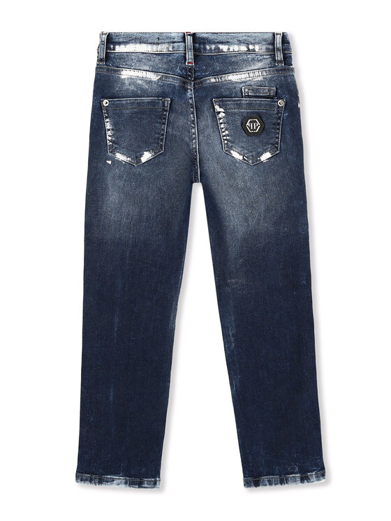 PHILIPP PLEIN PHILIPP PLEIN Jeansy 30345 Šedá Comfort Fit