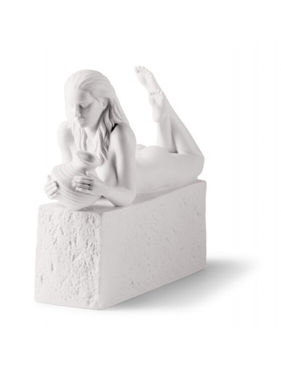 Lamart Lamart Figurka Znak Zodiaku- Wodnik - Christel Marott Biały
